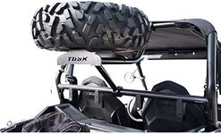 Tusk Racing UTV Heavy Duty Spare Tire Carrier - Polaris RZR 900 Trail, 900 XC, 900 S - 2015-2019, Black