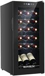 ROVSUN 18 Bottle Wine Fridge, Frees