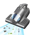 15Kpa Mattress Vacuum Cleaner, 2000mAh Handheld Bed Vacuum Cleaner, 57000RPM Cordless Handheld Vacuum, Dust Mite Remover Vacuum with UV C Light, Ultrasonic for Bed Sofa