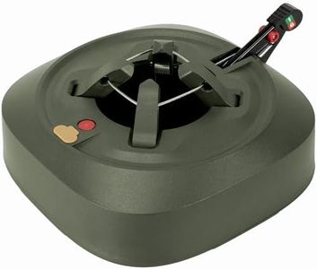 SA Products Automatic Christmas Tree Stand for Real Tree - Heavy-Duty Plastic & Metal - 3.5-Litre Water Reservoir Base - For Xmas Trees Up To 8.2Ft. with 12cm Trunk - Small 33.02x109.22x7.62cm