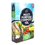 Pelle & Sol 10L Multi-Purpose Compost Soil Bag – Eco-friendly Soil Seed Compost, Nutrient Rich Compost Mix for Potting, Growing Garden, Outdoor, Indoor, Houseplant Seed Plants