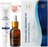 Toenail Fungus Treatment Extra Strength: Nail Fungus Treatment for Toenail and Fingernails - Fungus Nail Treatment with Liquid 15ML and Nail Repair Cream 20G - Plant Extract Ingredients