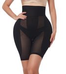 SEXYWG Hip Enhancer Shapewear for Women Hip Padded Body Shape Tummy Control Panty Short, Black, XX-Large