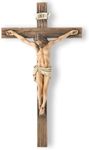 BC Catholic Crucifix Wall Cross, Je