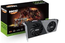 INNO3D Geforce RTX 4060 Twin X2 Oc 8Gb Gddr6-128-Bit Pci-E 4.0 X8 Gaming Graphic Card-N40602-08D6X-173051N,pci_e_x4