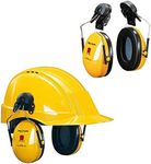 3M PELTOR Optime I Earmuffs, 26 dB, Yellow, Helmet Mounted, H510P3E-405-GU