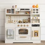 Wooden Play Kitchen for Kids– Reali