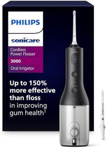 SONICARE Adult Philips Electric Cordless Power Flosser 3000 - Black, 1 count