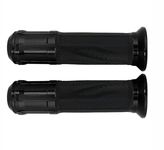 AUTOVEA Bike Rubber and Aluminium Handle Grip Black for Honda Activa 4G (Set of 2)