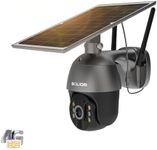 S600 3G/4G LTE Outdoor Solar Powered Cellular Security Camera Wireless,Pan Tilt 360°View Spotlight,1080p Night Vision,2 Way Talk,PIR Motion Sensor,No WiFi, Soliom Brand: SOLIOM