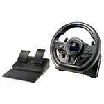 Subsonic Superdrive - SV650 Racing steering wheel with pedal and paddle shifters for Xbox Serie X/S, Switch, PS4, Xbox One, PC (programmable for all games)