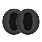 kwmobile Ear Pads Compatible with Sennheiser HD450BT / HD350BT Earpads - 2x Replacement for Headphones - Black