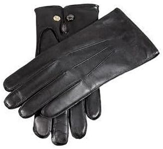 Dents Men's Premium Kangaroo Leather Wool Lined Gloves, Black, Large