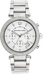 Michael Kors Parker Silver Watch MK