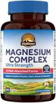 Vitalitown 10 in 1 Magnesium Complex Supplement - 400mg Elemental Magnesium Chelated with Glycinate, Citrate, Malate, Taurate & More - Magnesium for Sleep Muscle Heart Energy - Non-GMO, Vegan, 90 Caps