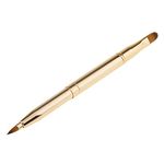 Retractable Lip Brush, Gold Double Ended