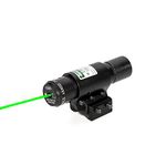 Ddartsgo Laser Sight 5mw Green Laser Sight Hunting Scope Outdoor Airsoft Laser Pointer with 20mm Dovetail Rail Collimator Sight