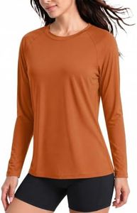 Boladeci Rash Guard for Women UPF 50+ Long Sleeve Swim Shirts Workout Tops