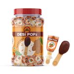 GO DESi Imli Pop Tamarind & Jaggery Candy | 100 Pieces | Tamarind & Jaggery Candy | Imli Candy | Lollipop | Digestive Candy