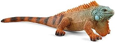 Schleich Wild Life Animal Toy for Boys and Girls Ages 3+, Iguana, Multicolor, 1.1 inch