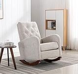 Modern Accent Rocking Chair, Uphols