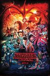 Pyramid International Stranger Things Maxi Poster (Seasons Montage Design) 61cm x 91.5cm - Official Merchandise, Living Room