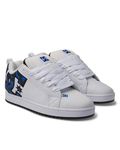 DC Shoes Men's Court Graffik Sneaker, White Grey Blue, 8 UK