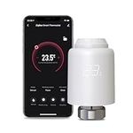 MOES Smart Radiator Thermostat, Smart Radiator Valve, Energy Saving,Display, Timer Remote Congtrol, Works with Alexa & Google Home, Requires MOES ZigBee Hub
