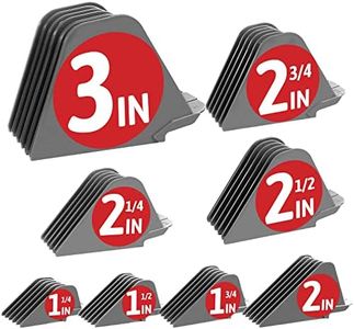 3 Inch Clipper Guards, Hair Clipper Guide Combs Premium for Wahl Clippers Mega Cutting Guides/Combs with 8 Cutting Lengths from 1.25-3 Inch Fit Most Size Wahl Clippers