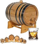 2 Liter Oak Aging Barrel with Wood 