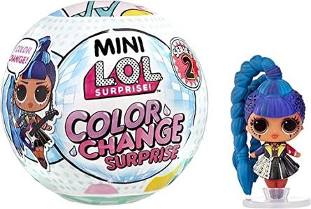 L.O.L. Surprise! Mini LOL Surprise Color Change Surprise - Surtido Aleatorio - Descubre más de 5 Sorpresas Que Incluyen 1 muñeca OMG, 1 Soporte para muñecas y Accesorios - Edad: 4+ años