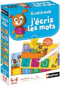 Nathan - J'écris les mots - Jeu éducatif pour débuter avec l'écriture de 4 à 6 ans