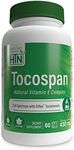 Health Thru Nutrition Tocospan Full Spectrum Vitamin-E 430 mg with EVNol Tocotrienols | All 8 Natural Vitamin E Sources | Clinically Studied | Cardiovascular & Antioxidant Support (Pack of 60)