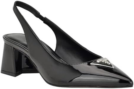 GUESS Women's Zanda Pump, Black 001, 8.5 US