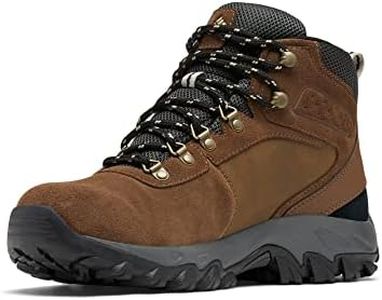 Columbia Mens Trail Walking Shoe, Dark Brown Dark Grey, 10.5 US