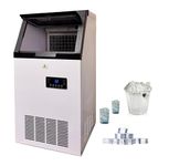 Allied Appliances Commercial Ice Cube Maker, 45Kg in a Day, 45 Crystal Clear Square Ice Cube in13-20 Mins, Ice Maker is Very usefull in Restaurent/Bars/Hotels/Kitchen/Office/Party Hall etc.