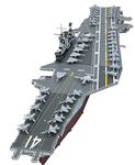 Metal Earth Premium Series USS Midway Aircraft Carrier 3D Metal Model Kit Fascinations