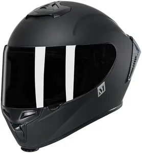 Full Face Motorcycle Helmet with Spoiler - Advanced Aero Design for Men and Women (Unisex)