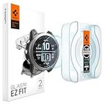 Spigen EZ Fit Tempered Glass Screen Protector for Garmin Fēnix 7-2 Pack