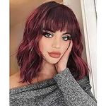 AISI HAIR Synthetic Curly Bob Wig w
