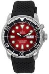 RATIO FreeDiver Helium-Safe Dive Watch Sapphire Crystal Automatic Diver Watch 1000M Water Resistant Diving Watch for Men (Red)