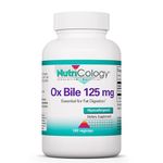 Nutricology, Ox Bile, 125mg, 180 Capsules, Gluten Free, SOYA Free, Non-GMO