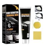 Scratch Repair Wax For Car, 2024 Car Scratch Repair Paste Polishing Wax, Premium Car Scratch Remover Kit with Wipe & Sponge for Vehicles for Deep Scratches 120ML(1pcs)