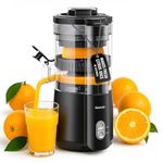 Keerain Electric Citrus Juicer Machine, Automatic Orange Lemon Lime Juicer with Cleaning Brush, Compact Fruit Juicer Squeezer for Efficient Juicing