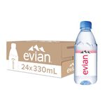 Evian Still Mineral Water 330 ml (Pack of 24)