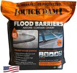 Quick Dam QD617-1 Flood Barriers, 1 Pack, Black