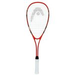 HEAD Graphite Nano Ti. Torando Squash Racquet,Colour-Orange/Black(Strung)