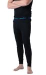 Woolove Men’s 100% Merino Wool Base Layer Long Underwear Thermal Leggings 260 GSM - Quick-Drying, Heavy-Weight, Cold Weather (Black, Medium)