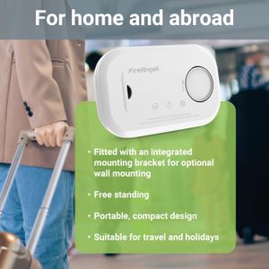 FireAngel Carbon Monoxide Alarm – Battery Operated CO Detector