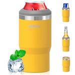 Cooler With Bottle Holders